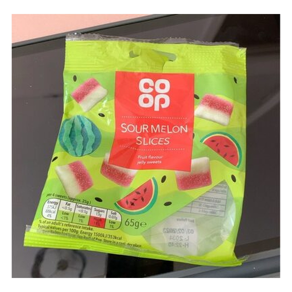 CO OP SOUR W/MELON SLICES