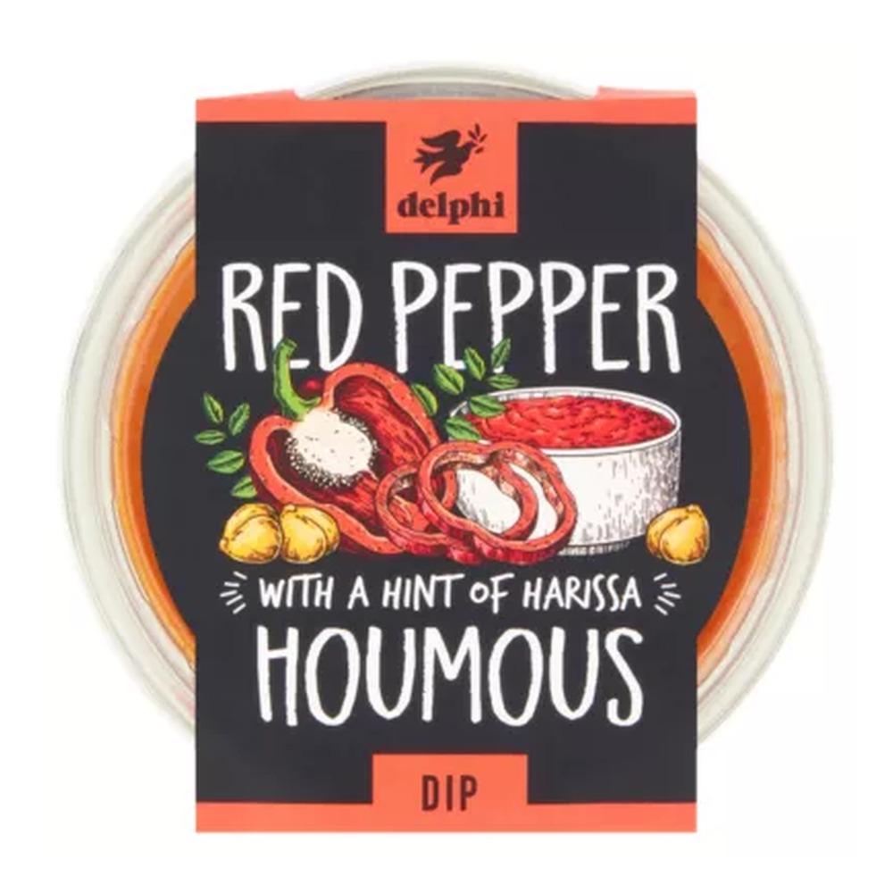 DELPHI RED PEPPER HMOUS DIP