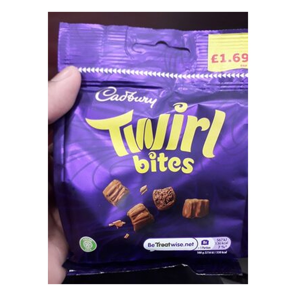 CADBURY TWIRL BITES PM£1.69