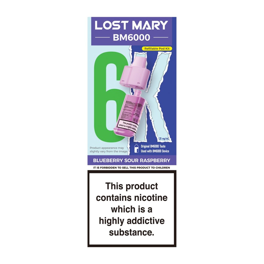 LOSTMARY BM6000 POD B/BERRY*
