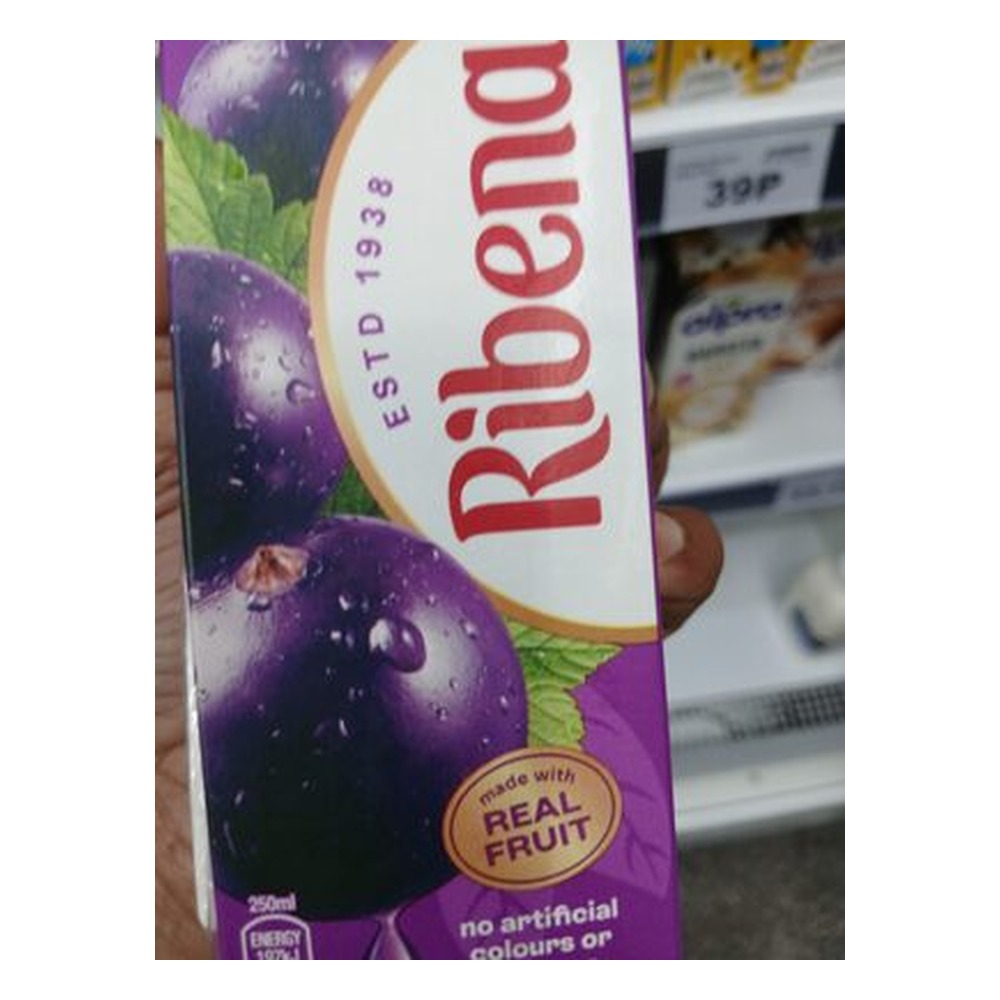 RIBENA BLACKCURRENT PM75P