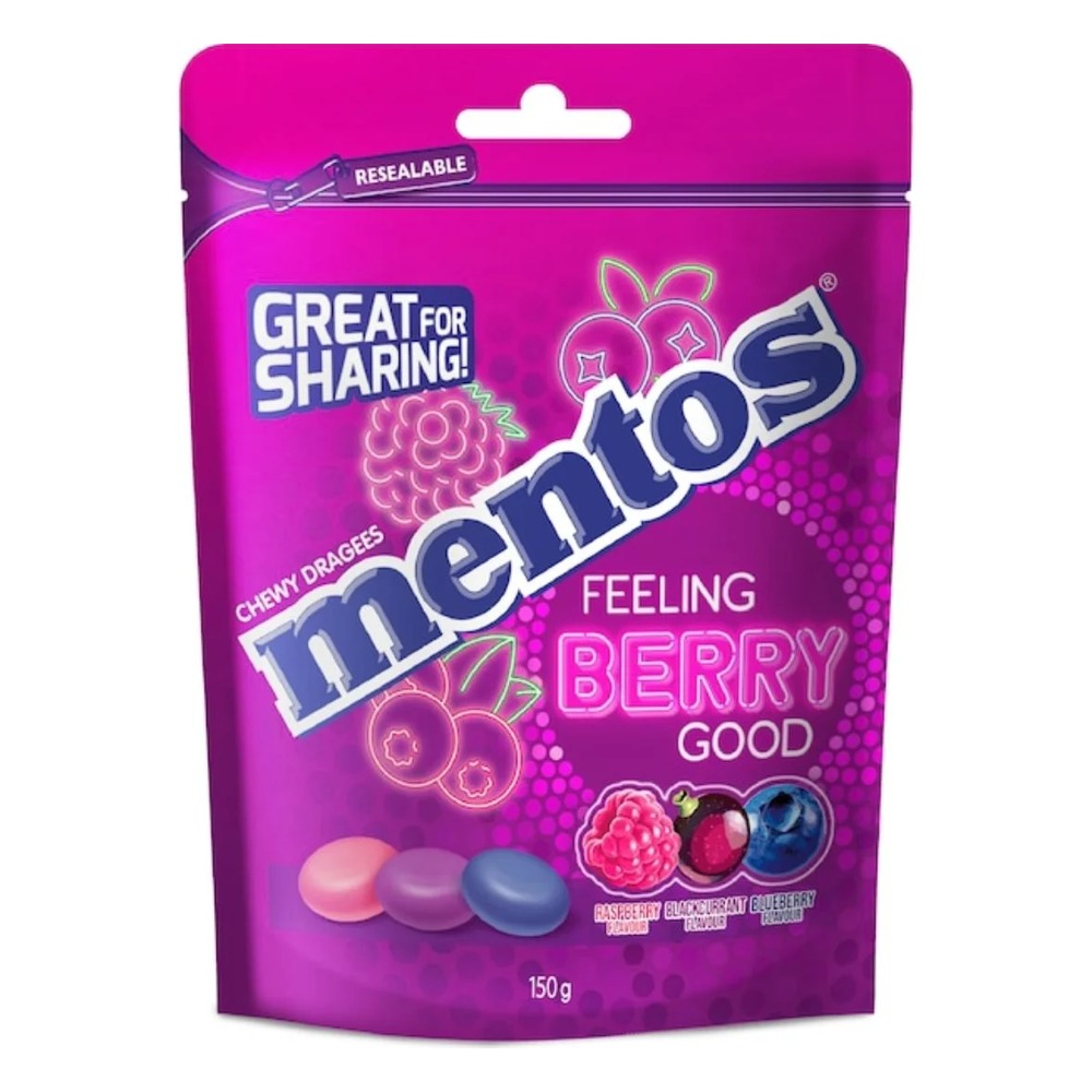 MENTOS FEELING BERRY GOOD