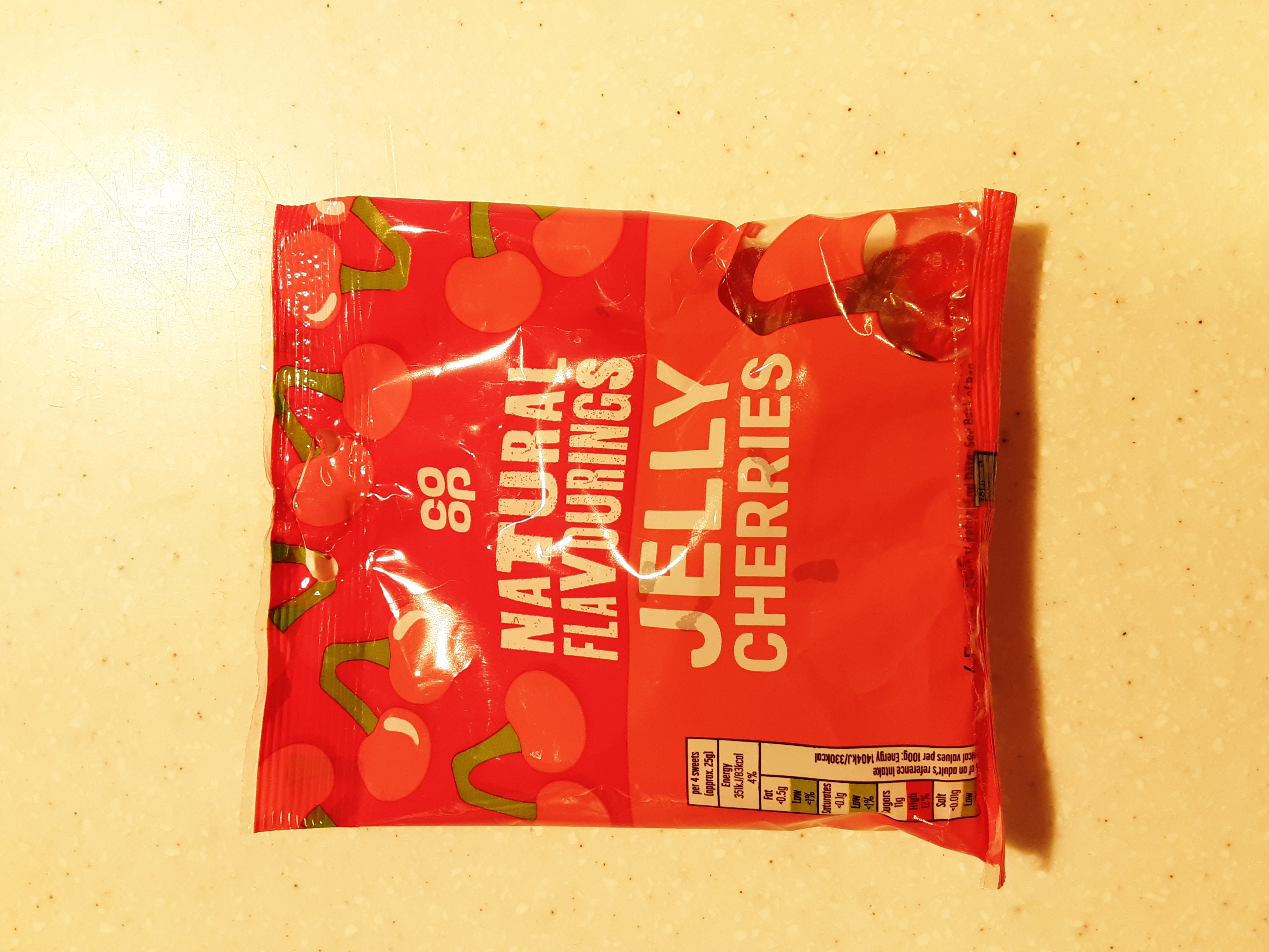 CO OP JELLY CHERRIES BAG