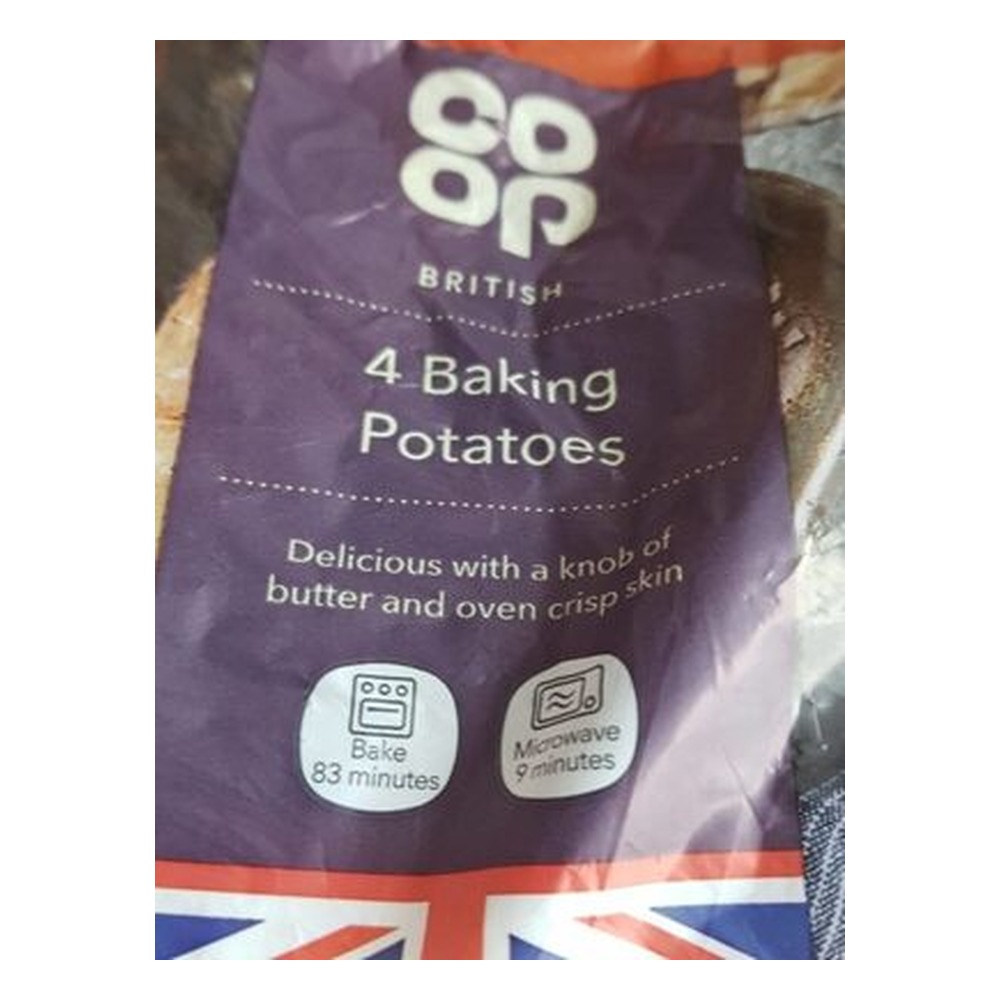 CO OP BAKING POTATOES
