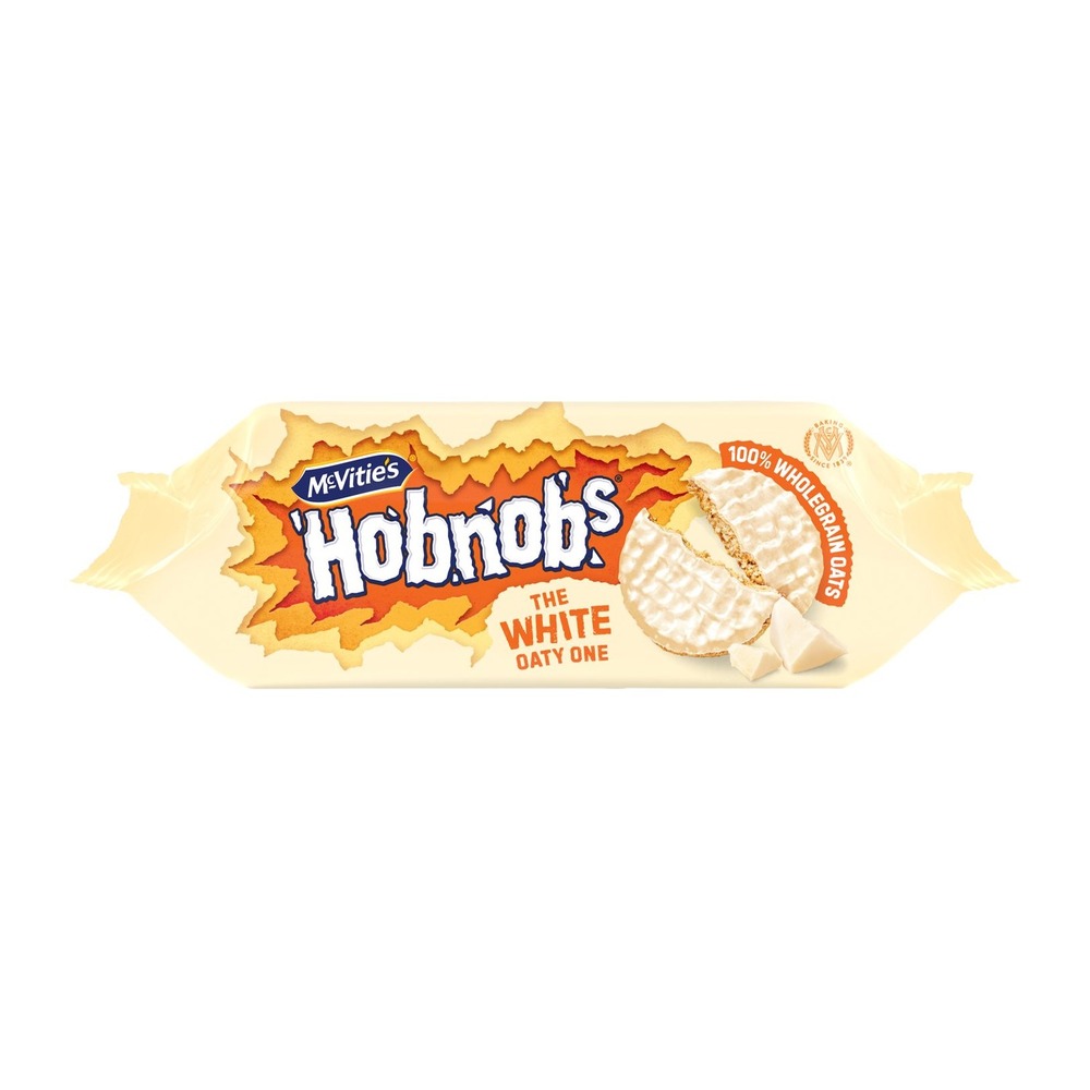 MCVITIES WHITE HOBNOBS PMP