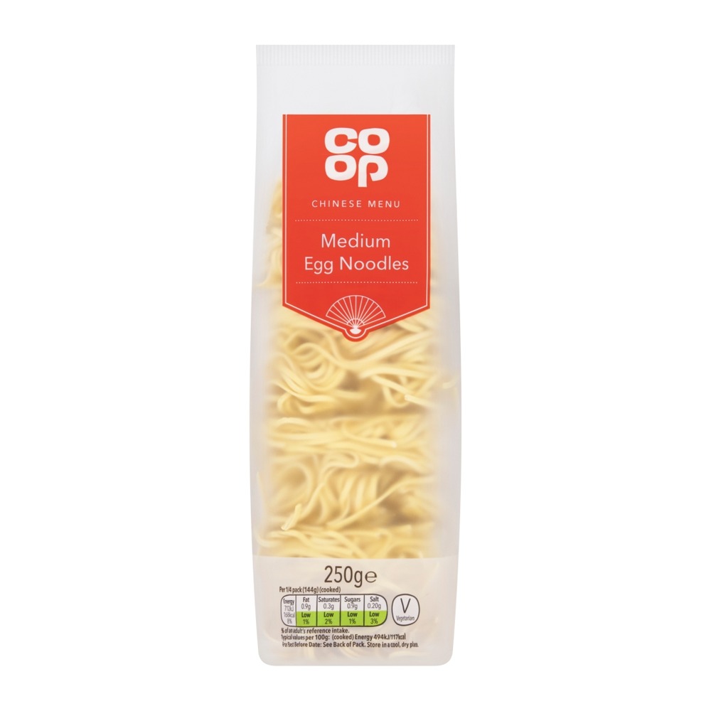 CO OP MEDIUM EGG NOODLES