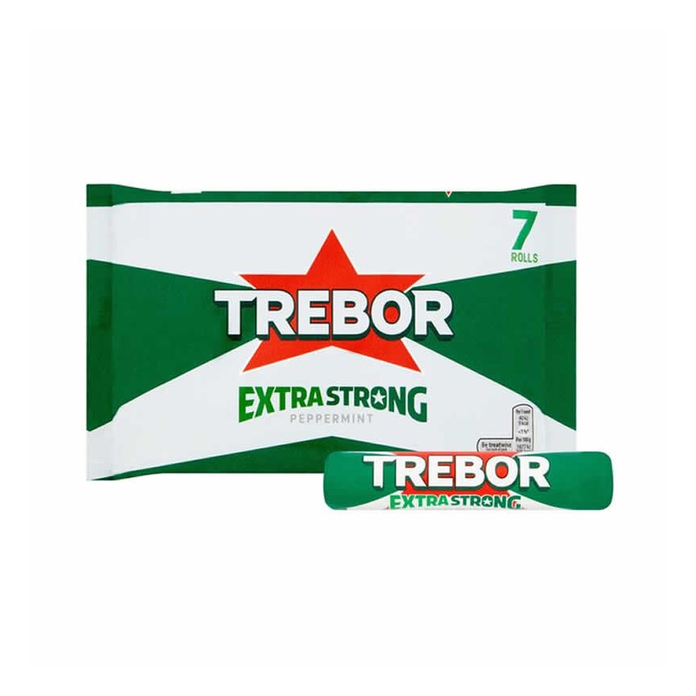 TREBOR EXTRA STRONG MINT